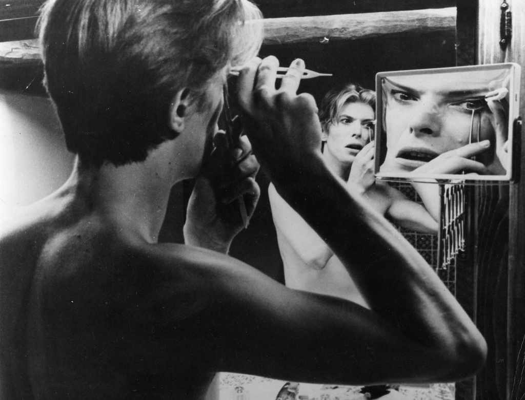 David Bowie in The Man Who Fell to Earth.
